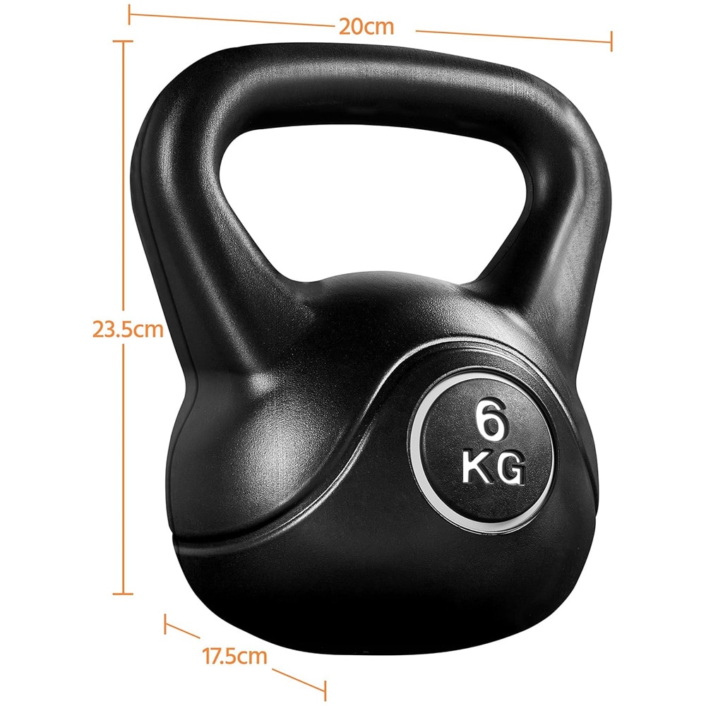 Yaheetech Kahvakuula 6 kg – Ergonominen Kettlebell Voimaharjoitteluun, Fitnessiin ja Kotitreeniin