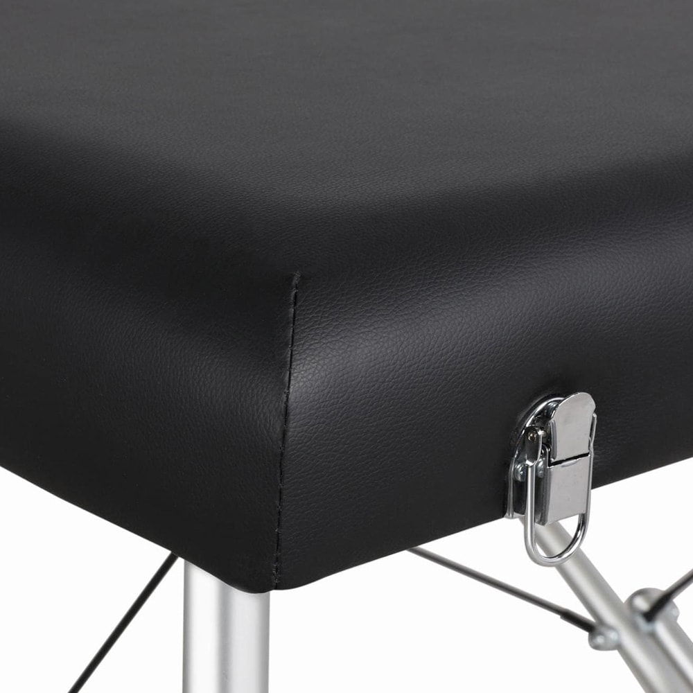 Yaheetech kokoontaitettava hierontapöytä 213 x 82 cm – Säädettävä hoitopöytä kantolaukulla ja tarvikkeilla