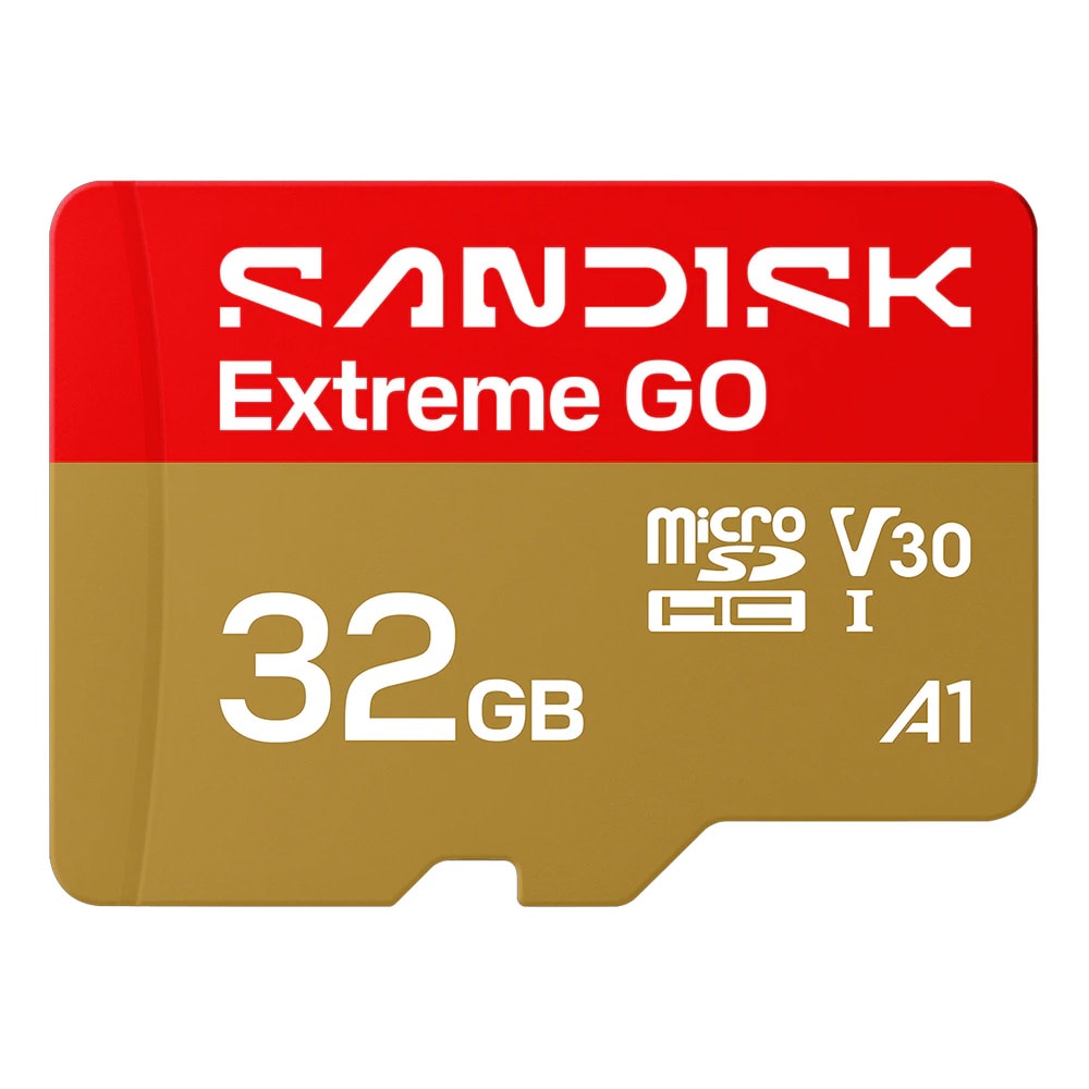 Sandisk Extreme GO microSDHC UHS-I -kortti 32GB / microSDHC-muistikortti U3:lla ja V30:llä