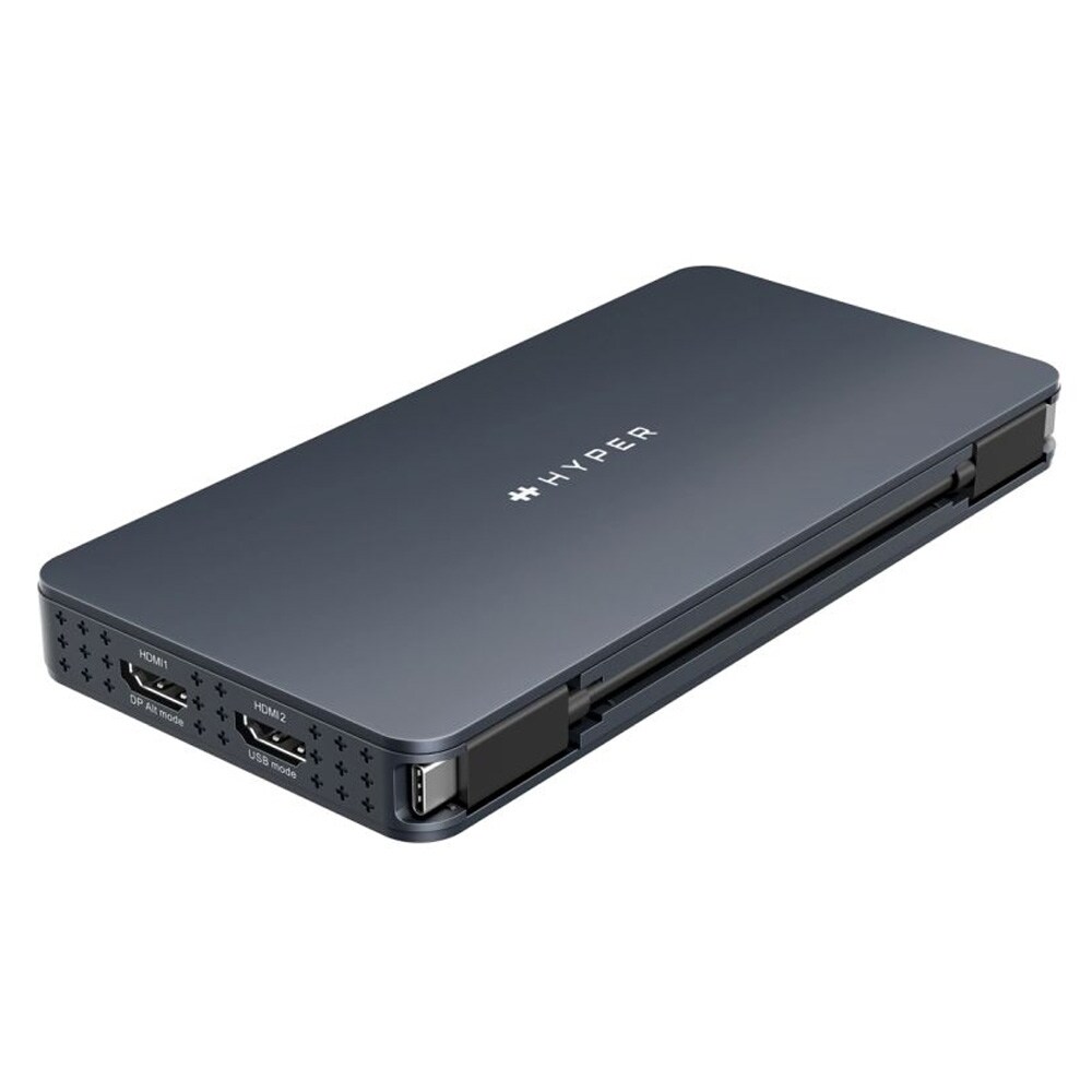 HyperDrive Next 10-porttinen USB-C-telakointiasema / USB-C-telakointiasema / kannettavan tietokoneen