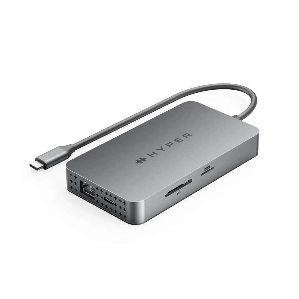 HyperDrive Next telakointiasema USB-C 10 porttia / dual HDMI telakointiasema