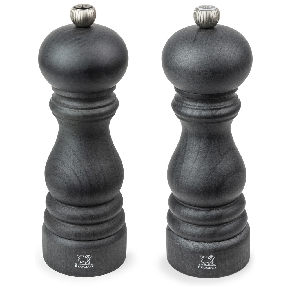 Peugeot Paris grafiittimyllyset 18 cm / Peugeot suola- ja pippurimylly / puinen maustemyllysetki
