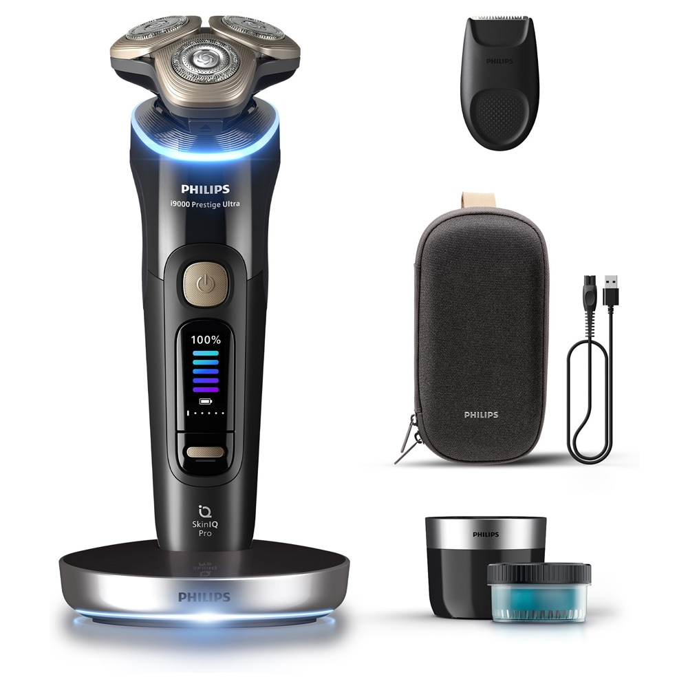 Philips i9000 Prestige Ultra XP9400/31 / Sähköparranajokone märkä- ja kuivaparranajoon