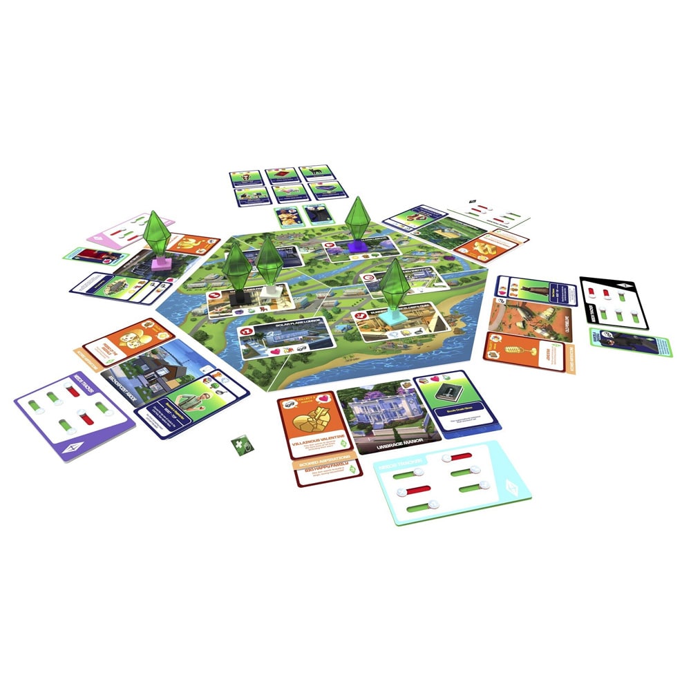 The Sims -lautapeli / englanninkielinen perhepeli 2-5 pelaajalle valinnoilla ja tarinoilla