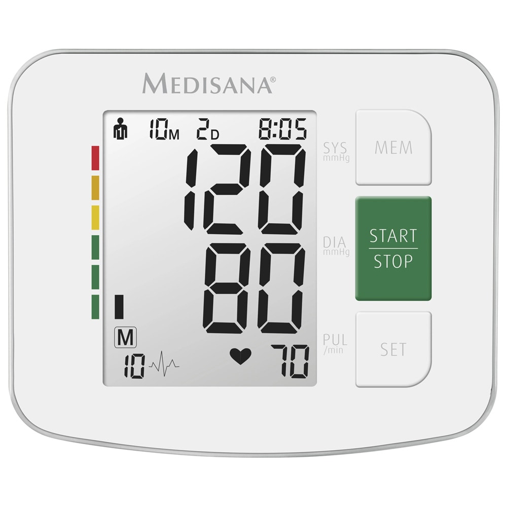 Medisana BU 512 -verenpainemittari / Yläkäsivarren verenpainemittari / Digitaalinen yläkäsivarren