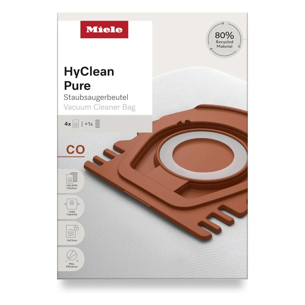 Miele CO HyClean Pure pölynimuripussi / Pölynimuripussit Guard M1:lle / HyClean Pure CO pölypussit