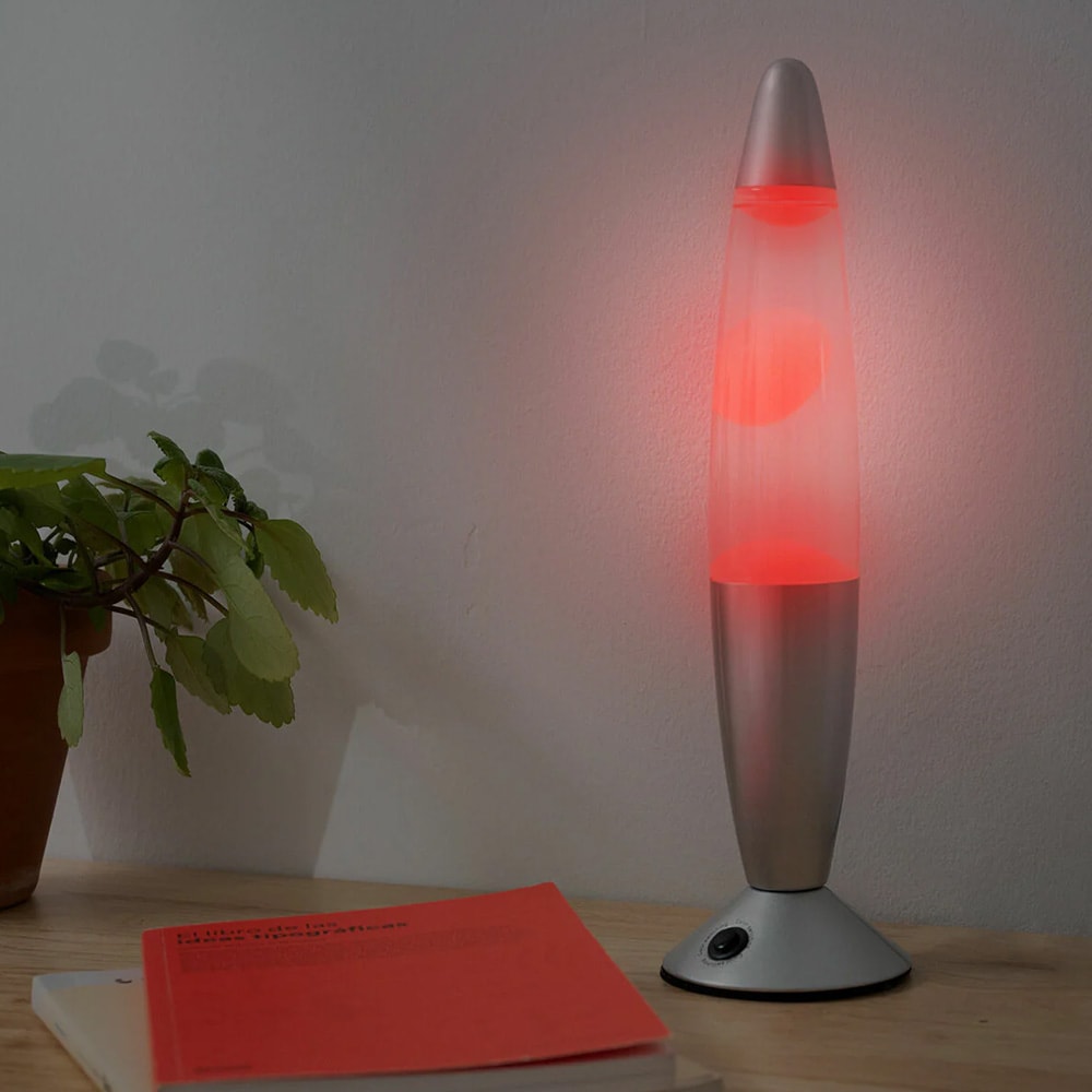 InnovaGoods LED-laavalamppu / väriä vaihtava laavalamppu / retrolamppu 7 värillä