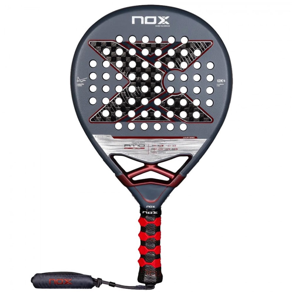 Nox AT10 Genius 12K by Agustín Tapia 2025 / drop-shaped padel maila / all-round padel maila