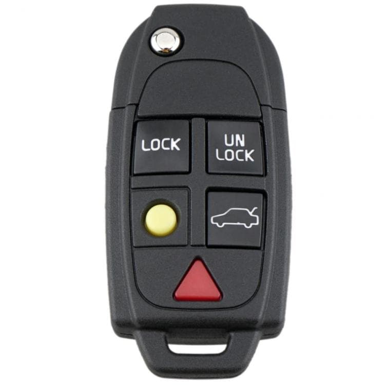 Taitettava auton avainkotelo Volvo, 5 painiketta / avainkotelo Volvo S60r S80 V70 XC70 XC90