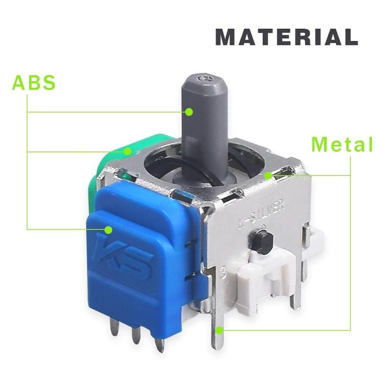 Sisäinen joystick Sony PS4 käsiohjaimeen - Sininen / Analoginen joystick PS4-käsiohjaimeen