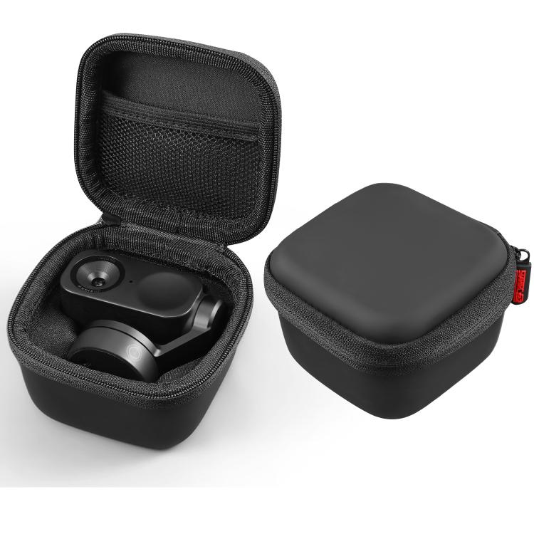 Insta360 Link 2 / 2C / 2 Pro -mallien säilytyslaukku / kompakti PU-kotelo / Svart kameralaukku
