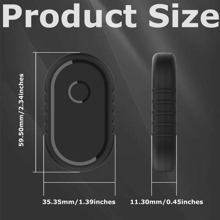 Vedenkestävä suojakotelo Samsung Galaxy SmartTag2:lle, 2 kpl - Svart