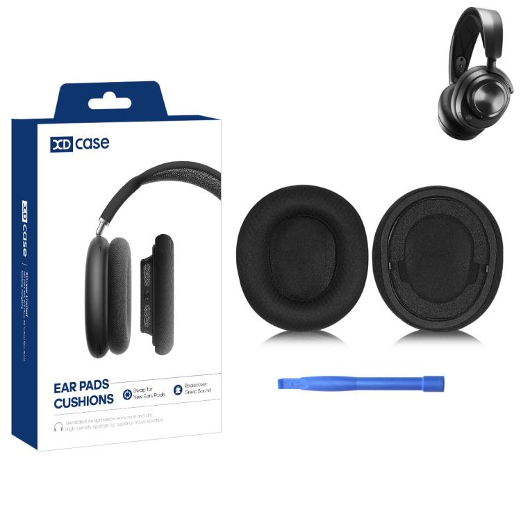 Verkkokorvatyynyt SteelSeries Arctis Nova Pro Wirelessille - Svart