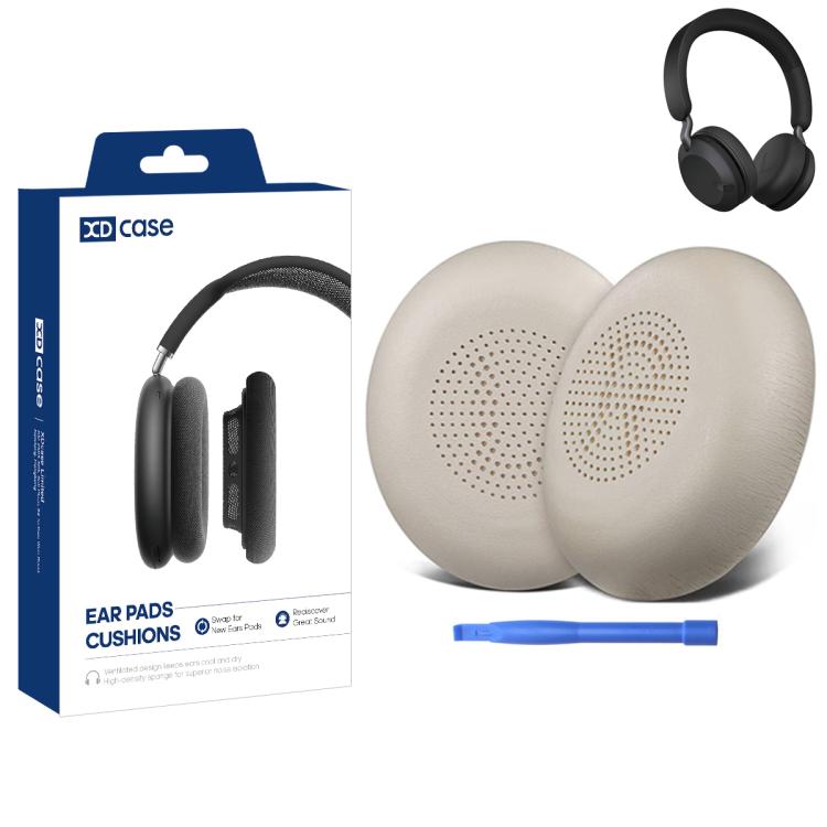 Keinonahkaiset korvatyynyt Jabra Elite 45h/Evolve2 65 - Gold