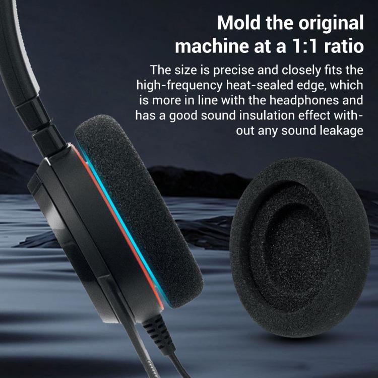 Korvatyynyt Jabra Evolve 20/30/40/65 - Svart
