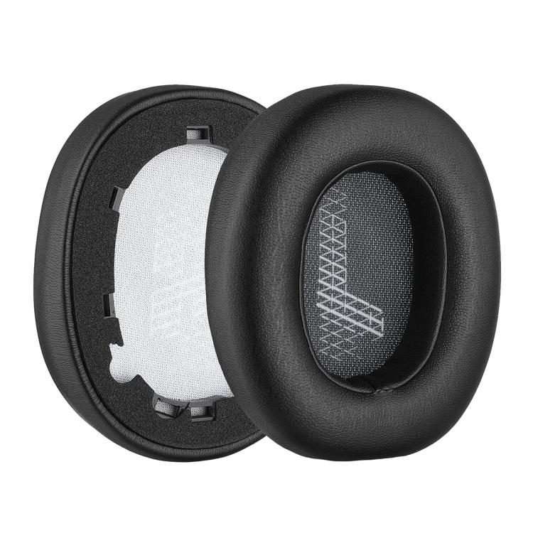 Keinonahkaiset korvatyynyt JBL Live 650BTNC/660NC/E65BTNC/Duet NC:lle - Svart