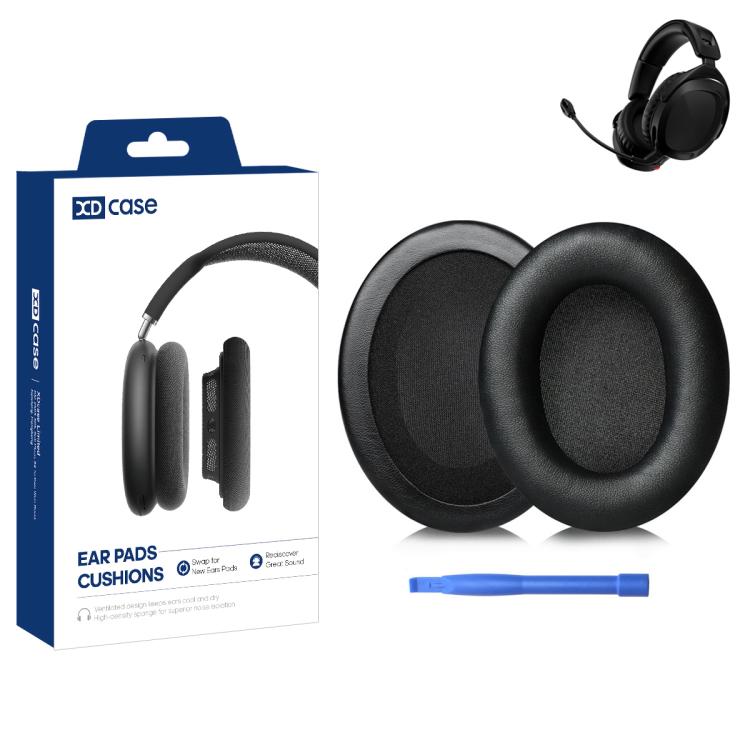 Keinonahkaiset korvatyynyt HyperX Cloud II:lle 2/HyperX Cloud Series - Svart