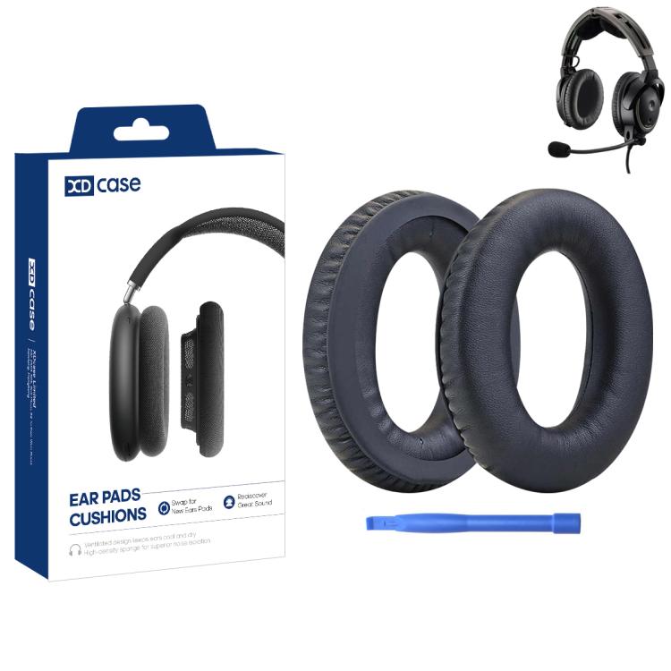 Keinonahkaiset korvatyynyt Bose Aviation Headsetille X/A10/A20 - Svart