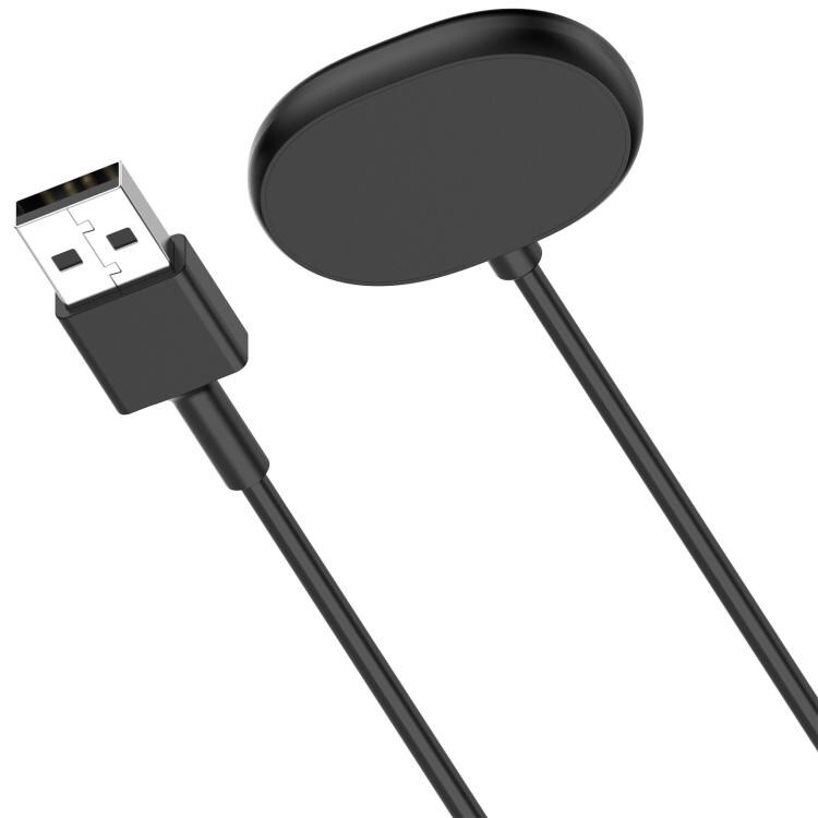 1 m:n USB-latauskaapeli Google Pixel Watch 4:lle – Svart / Magneettinen laturi