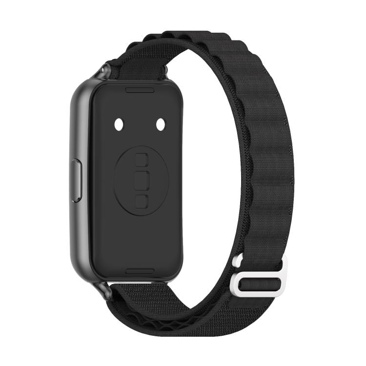 Punottu nailonranneke Huawei Band 11/11 Pro - Svart / kudottu nailonranneke