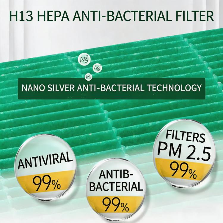 2-in-1 HEPA- ja hiilisuodatin FY1119/30, Philips DE5205 / Varaosasuodatin Philipsin ilmankuivaajaan