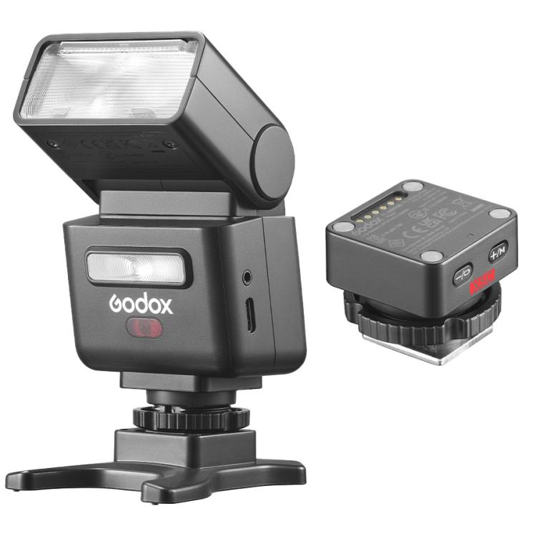 Godox iT32 ja X5 TTL-laukaisin Canonille – Svart / kamerasalamalaitteisto langattomalla TTL-laukaisimella