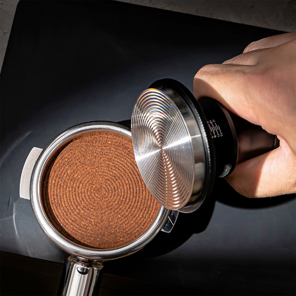 Säädettävällä paineella varustettu tamperi 53 mm / säädettävä espressotamperi / kahvitamperi