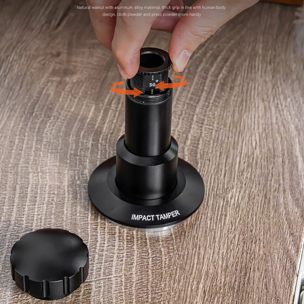 Säädettävällä paineella varustettu tamperi 58 mm / säädettävä espressotamperi 58 mm / paineensäädettävä kahvitamperi