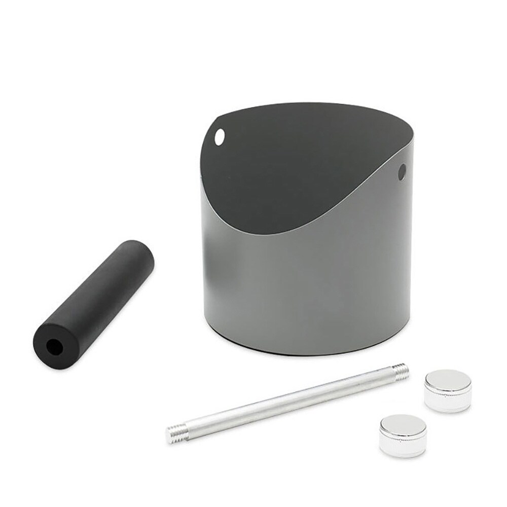 Teräksinen knock box / teräksinen kahvijauhesäiliö / espresson knock box / kahvijauhesäiliö