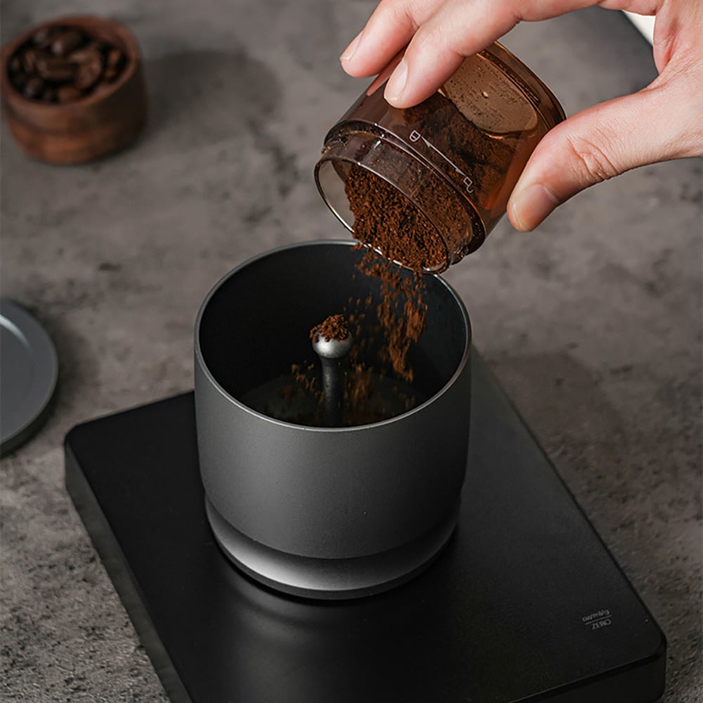 Annostelukuppi kahville Ø 58 mm / espressokuppi alumiiniseoksesta / kuppi jauhetulle kahville