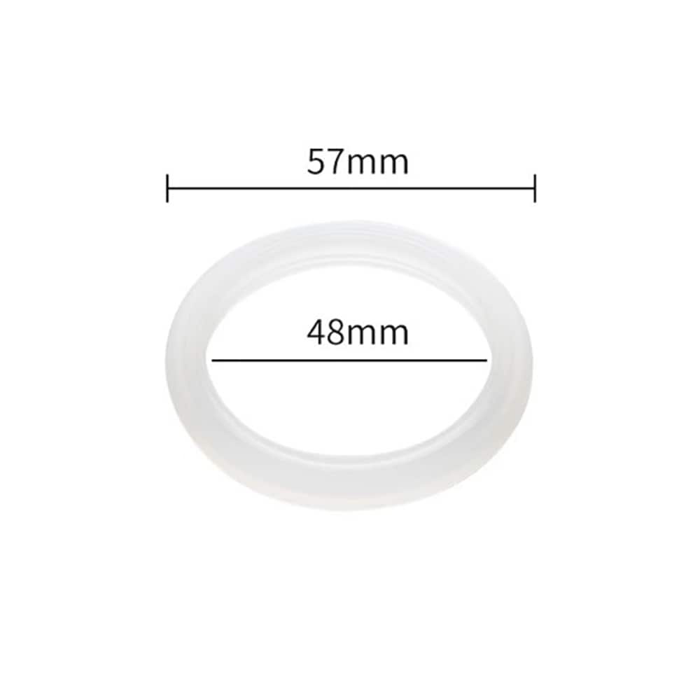 Valkoinen tiivisterengas DeLonghi-kahvinkeittimeen / silikonitiiviste malleihin EC685 EC680 EC933 / 1 kpl