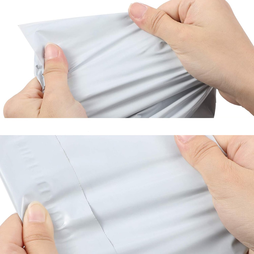 Verkkokauppapussit 50 kpl / lähetyspussit PE-materiaalista / postituspussit 5 koossa