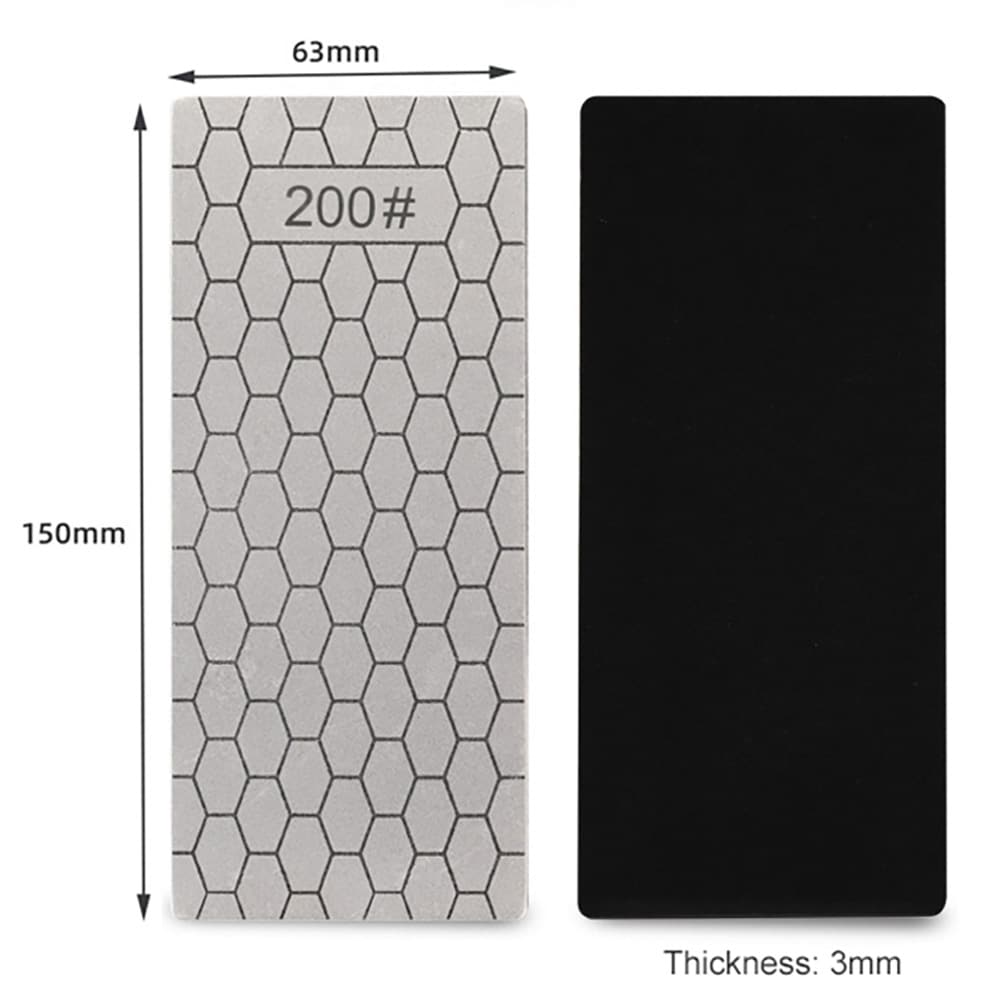 Timanttiterä 200# / timanttiterä 150 x 63 mm / hiomakivi, jossa on timanttipinta