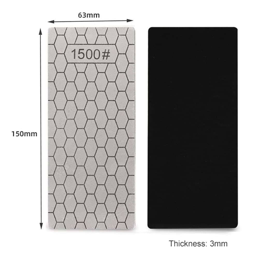 Timanttiterä 1500# / timanttiterä 150 x 63 mm / hiomakivi, jossa on timanttipinta