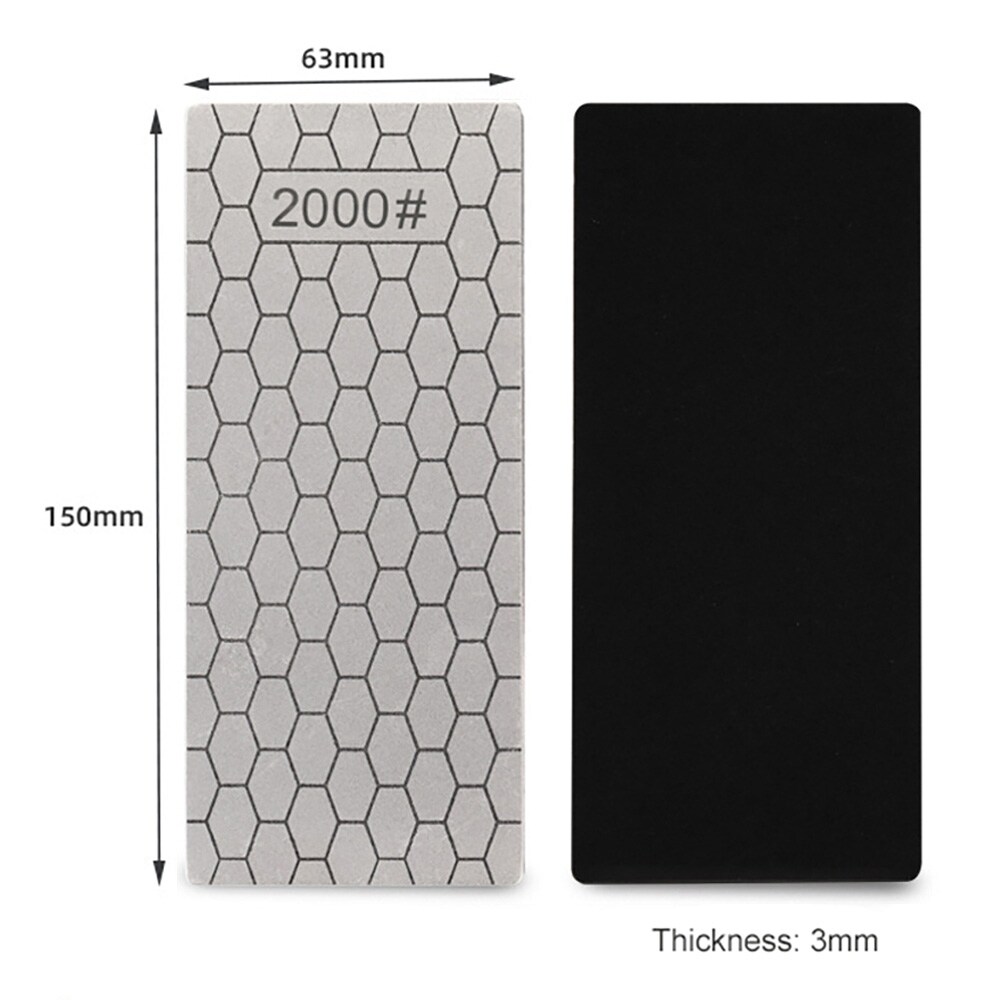 Timanttiterä 2000# / timanttiterä 150 x 63 mm / hiomakivi, jossa on timanttipinta