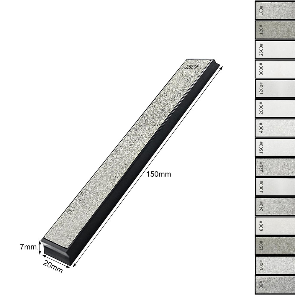 Diamanttihiomakivien sarja, karkeus 80–3000 / 15-osainen diamanttihiomakivisarja