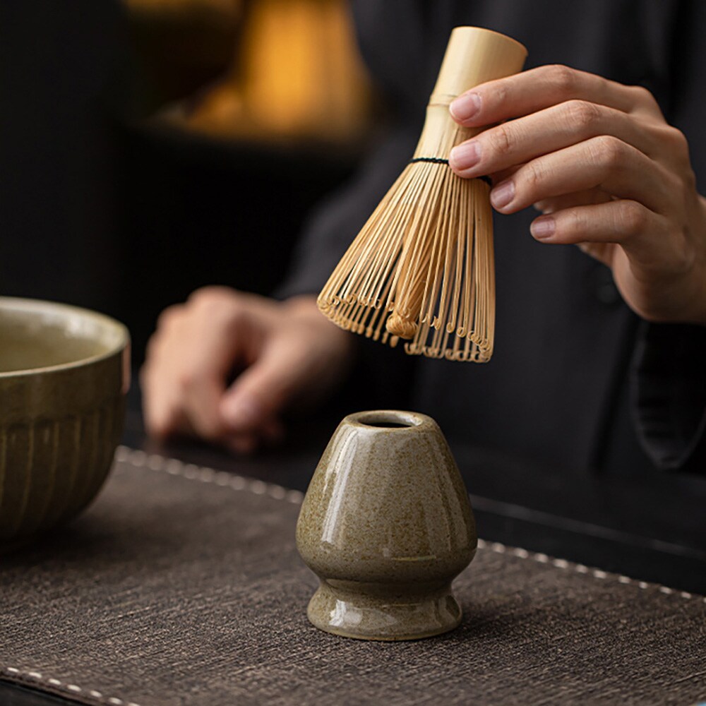 Matcha-teesetti / 8-osainen krysanteemimatcha-setti / matcha-setti, jossa on krysanteemikulho