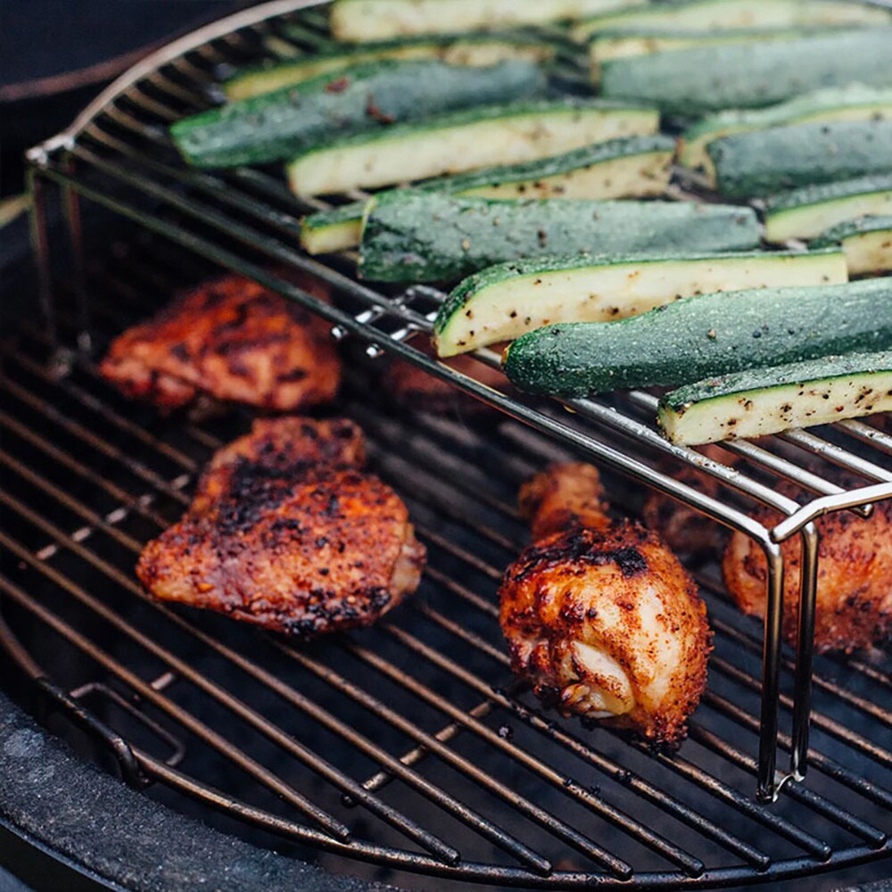 Ylägrilliritilä keraamiseen grilliin yli 66 cm / lisägrillitaso kamadoon / grillitarvike