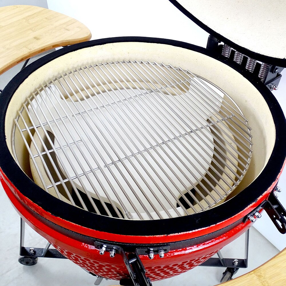 Keraaminen lämmönjakaja 46 cm / lämmönohjauslevy kamadoon / grillitarvike