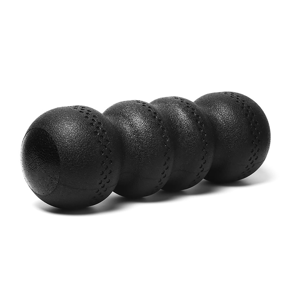 EPP-joogarulla Ø15 x 45 cm / hierontarulla selälle / musta foam roller selkähierontaan / kovuus 55°