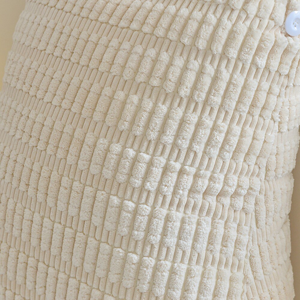 Selkätyyny käsinojilla 80 x 58 x 42 cm / sängyn istumatyyny / beige tukityyny