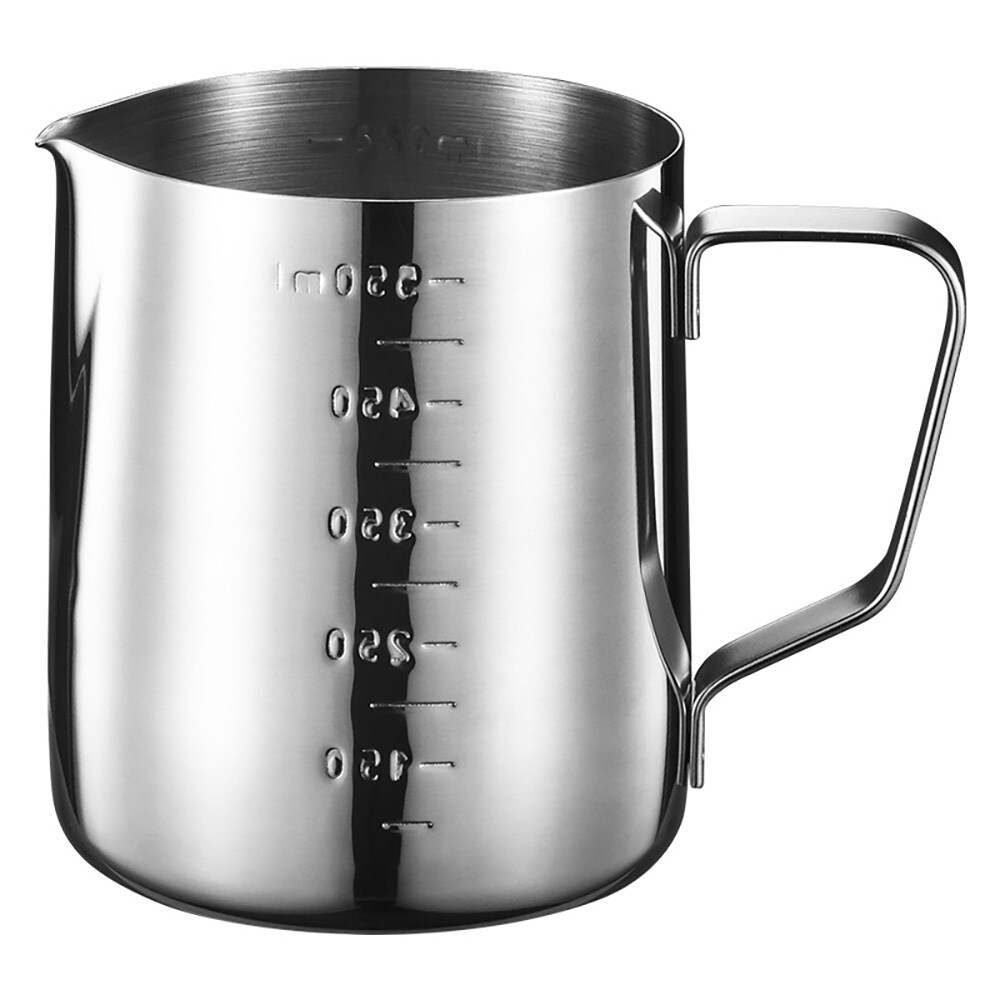 Ruostumattomasta teräksestä valmistettu maidonvaahdotuskannu, 550 ml / Latte art -kannu / Espressokannu