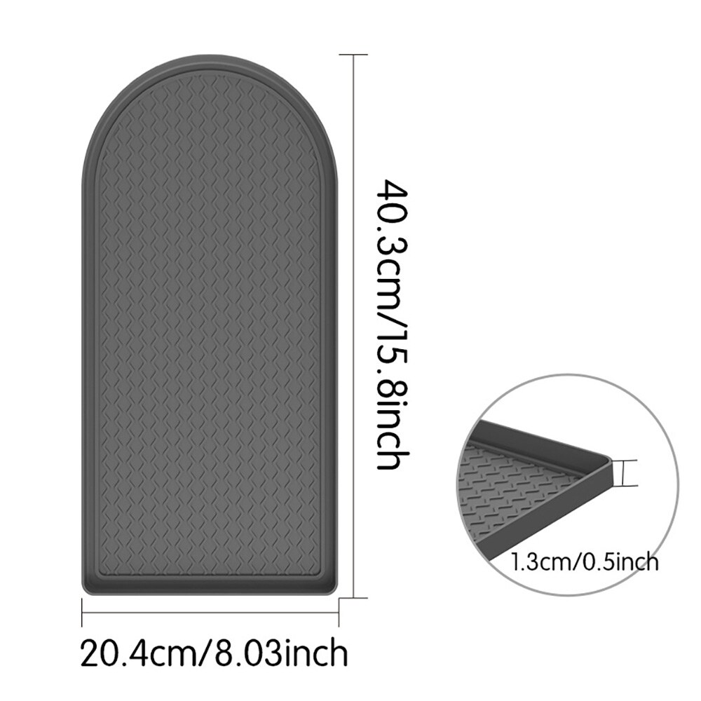 Kahvinkeittimen silikonimatto 40 x 20 cm / Silikoninen kahvimatto / Kahvinkeittimen tippumatto