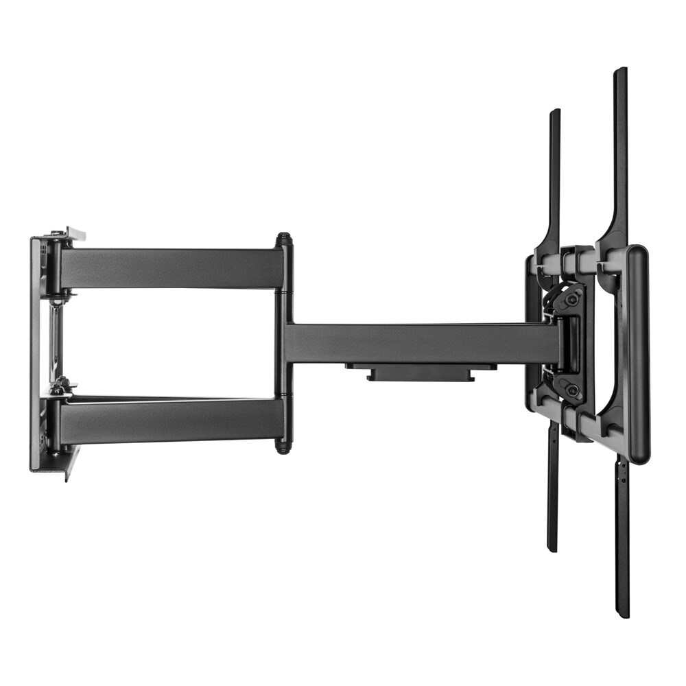 Full motion TV-seinäkiinnike 60-120 tuumaa / kääntyvä ja kallistettava TV-kiinnike / VESA-kiinnike jopa 120 kg