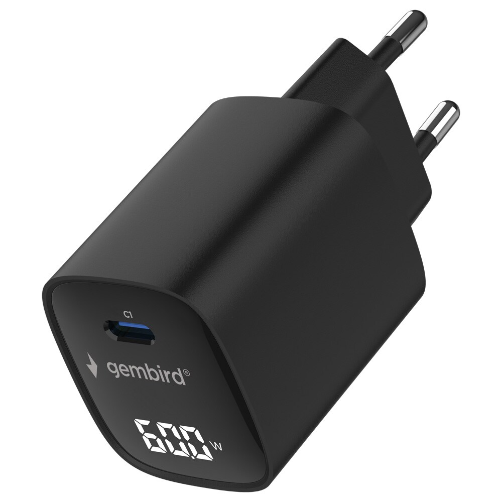 60W pikalaturi USB-C PD:llä ja QC 3.0 / USB-C kannettavan tietokoneen laturi