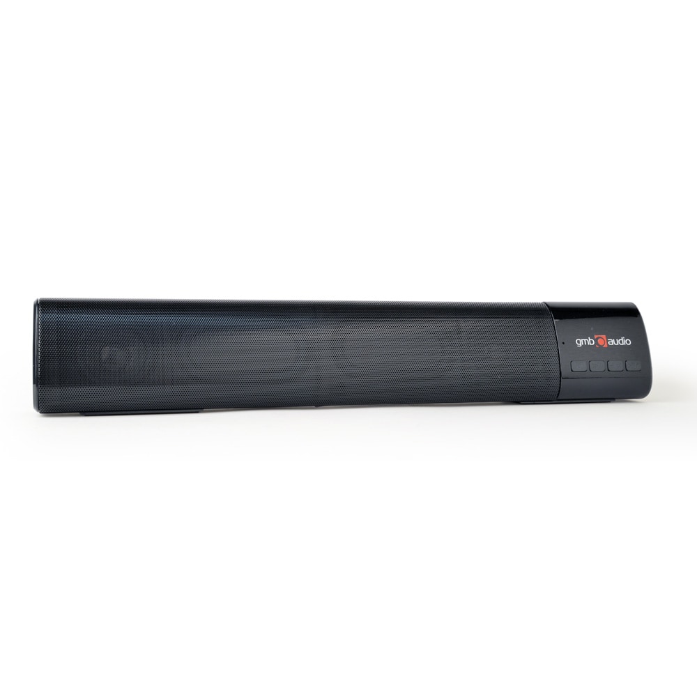 Bluetooth-soundbar / langaton kaiutin 2×5 W / FM, AUX, USB ja microSD – Musta