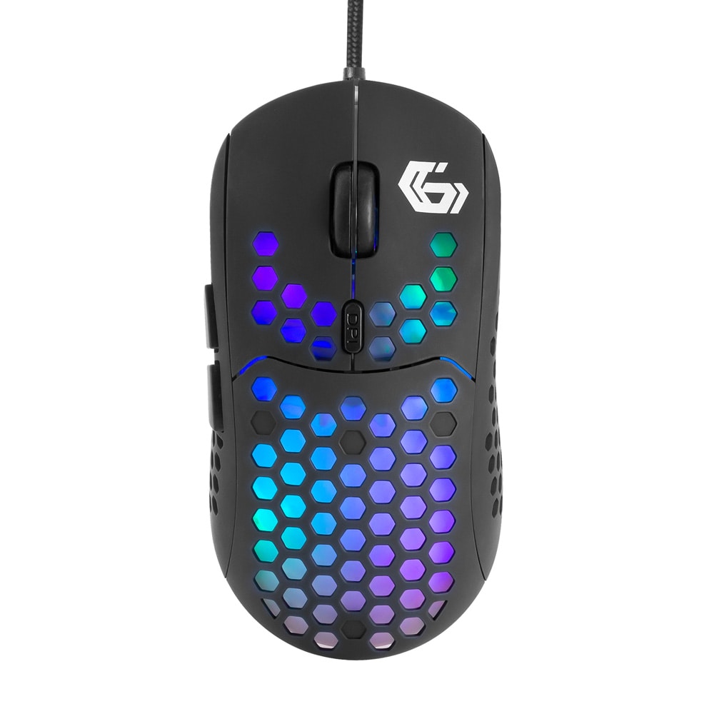 Pelihiiri RGB:llä ja 6 painikkeella / USB-pelihiiri, jossa on RGB-valaistus
