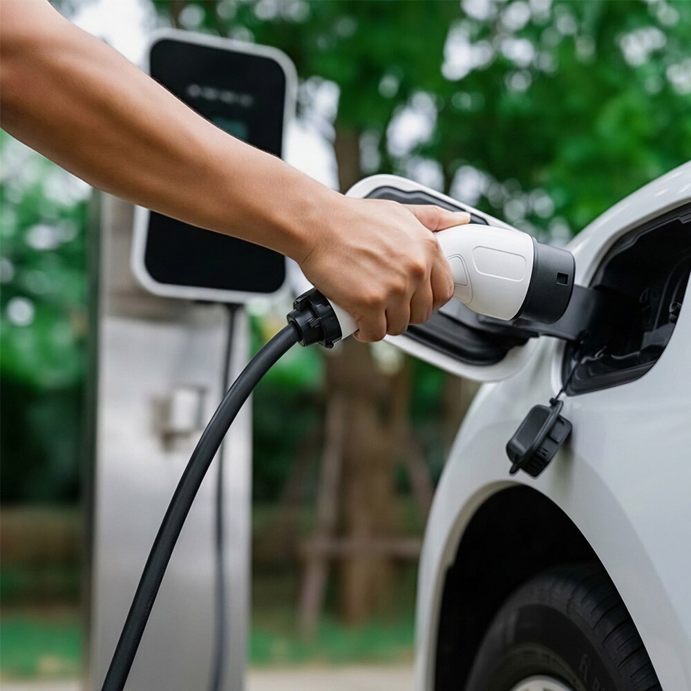 Type 2 -latauskaapeli sähköautoon / 8 m EV-kaapeli 16 A 3,7 kW / 1-vaiheinen lataus
