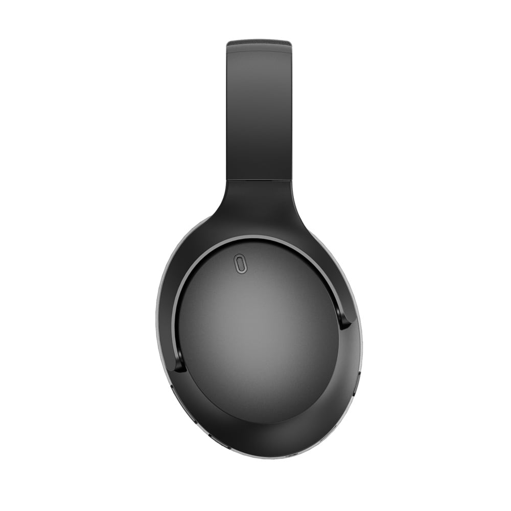 Bluetooth-headset ANC-melunvaimennuksella / langattomat kuulokkeet mikrofonilla / musta headset melunvaimennuksella
