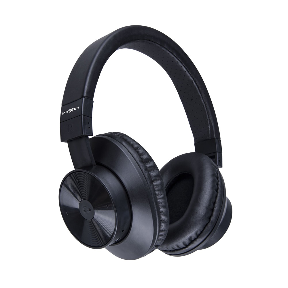 Maxxter Bluetooth-kuulokkeet mikrofonilla / langattomat stereokuulokkeet / kuulokkeet 5 tunnin kuunteluajalla
